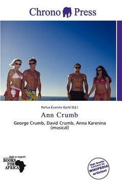 portada ann crumb (en Inglés)