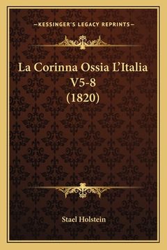 portada La Corinna Ossia L'Italia V5-8 (1820) (en Italiano)