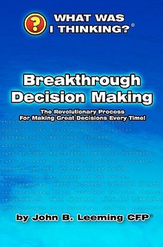 portada break through decision making (en Inglés)
