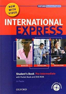 portada International Express Pre-Intermediate: Student's Pack: (Student's Book, Pocket Book & Dvd) Interactive Editions (International Express Second Edition) (in English)