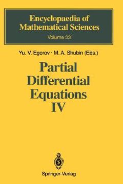 portada partial differential equations iv: microlocal analysis and hyperbolic equations (en Inglés)