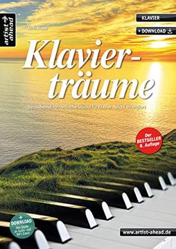 portada Klavierträume. Buch & cd: Bezaubernd-Romantische Stücke für Klavier - Leicht Arrangiert (in German)