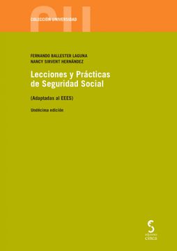 portada Lecciones y Practicas de Seguridad Social 2023. (Adaptadas al Eees) (in Spanish)