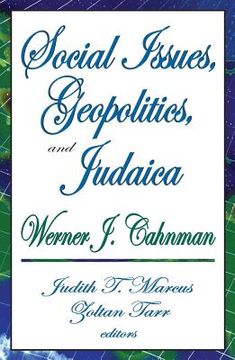 portada social issues, geopolitics, and judaica (in English)