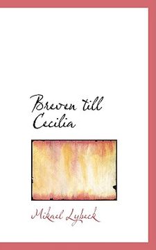 portada breven till cecilia (en Inglés)