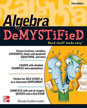 portada Algebra Demystified (en Inglés)