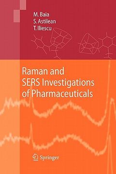 portada raman and sers investigations of pharmaceuticals (en Inglés)