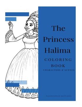portada The Princess Halima Coloring Book (en Inglés)