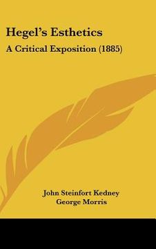 portada hegel's esthetics: a critical exposition (1885) (en Inglés)