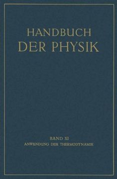 portada Anwendung Der Thermodynamik (Handbuch der Physik)