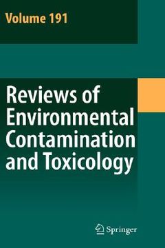 portada reviews of environmental contamination and toxicology 178 (en Inglés)