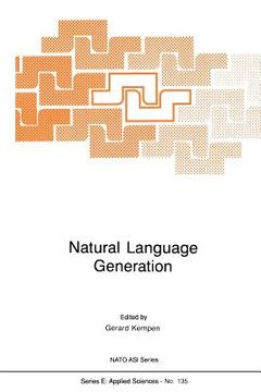 portada Natural Language Generation: New Results in Artificial Intelligence, Psychology and Linguistics (en Inglés)