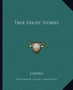 portada true ghost stories (in English)