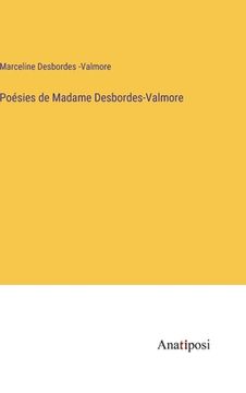 portada Poésies de Madame Desbordes-Valmore (en Francés)