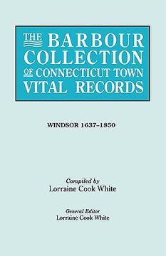 portada the barbour collection of connecticut town vital records [vol. 55] (en Inglés)