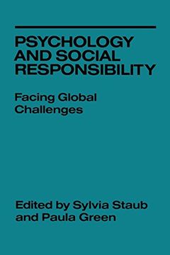 portada Psychology and Social Responsibility: Facing Global Challenges (in English)