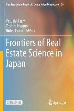 portada Frontiers of Real Estate Science in Japan (en Inglés)
