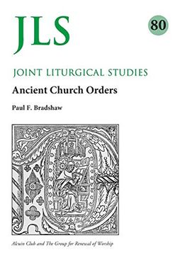 portada Jls 80: Early Church Orders Revisited (Joint Liturgical Studies) (en Inglés)