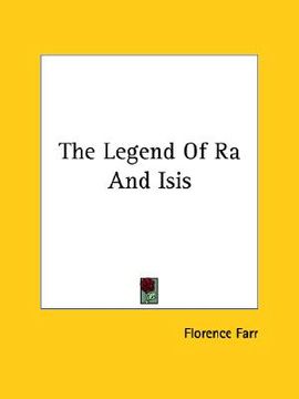 portada the legend of ra and isis (in English)