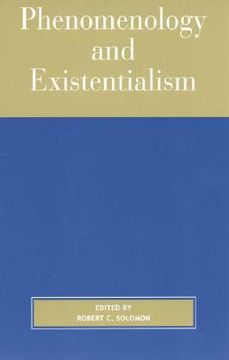 portada phenomenology and existentialism (in English)