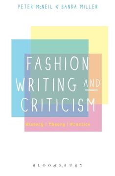 portada Fashion Writing and Criticism: History, Theory, Practice