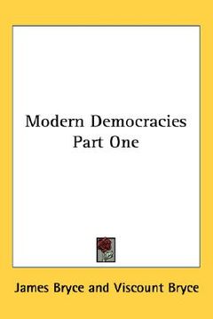 portada modern democracies part one (en Inglés)