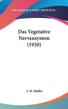 portada Das Vegetative Nervensystem (1920) (en Alemán)
