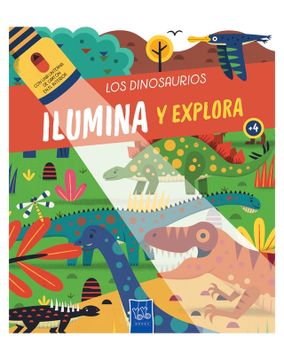 portada Ilumina y Explora: Los Dinosaurios