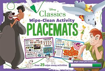 portada Disney Classics: Wipe-Clean Activity Placemats