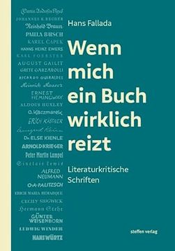 portada Wenn Mich ein Buch Wirklich Reizt (in German)