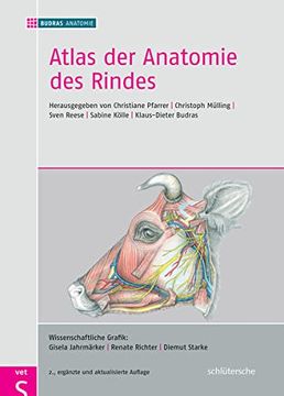 portada Atlas der Anatomie des Rindes -Language: German (en Alemán)