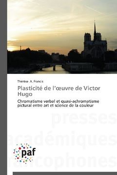 portada Plasticite de L' Uvre de Victor Hugo