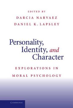 portada Personality, Identity, and Character Hardback: Explorations in Moral Psychology 