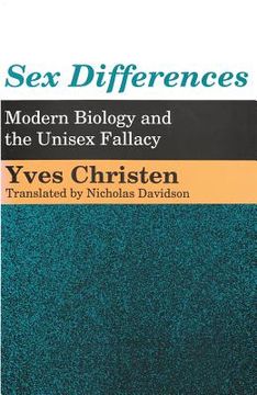 portada sex differences: modern biology and the unisex fallacy (in English)