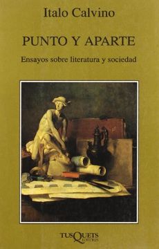 portada Punto Y Aparte: Ensayos Sobre Literatura Y Sociedad (in Spanish)