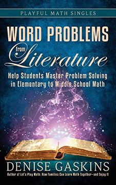 portada Word Problems From Literature: An Introduction to bar Model Diagrams (Playful Math Singles) (en Inglés)