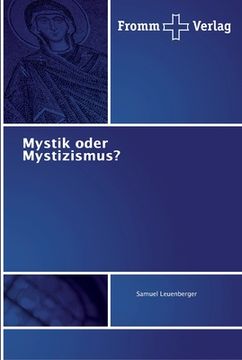 portada Mystik oder Mystizismus? (en Alemán)