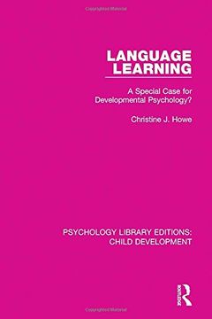 portada Language Learning: A Special Case for Developmental Psychology? (en Inglés)