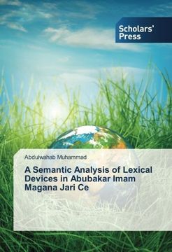 portada A Semantic Analysis of Lexical Devices in Abubakar Imam Magana Jari Ce