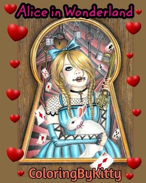 portada Coloringbykitty: Alice in Wonderland (en Inglés)