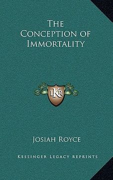 portada the conception of immortality (in English)