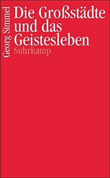 portada Die Großstädte und das Geistesleben (in German)