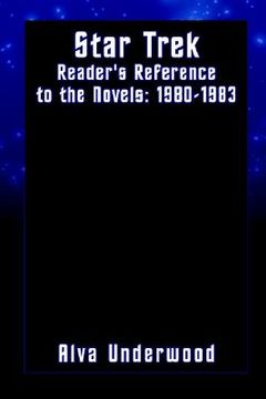 portada star trek reader's reference to the novels: 1980-1983 (en Inglés)