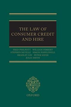 portada The law of Consumer Credit and Hire (en Inglés)