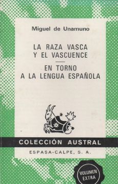 portada Raza Vasca y el Vascuence, la. En Torno a la Lengua Española (in Spanish)