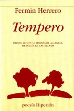portada Tempero: Premmio Alfons el Magnànim «Valencia» de Poesía en Castellano (Poesía Hiperión)