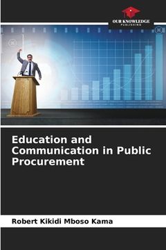 portada Education and Communication in Public Procurement (en Inglés)