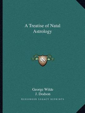 portada a treatise of natal astrology (in English)