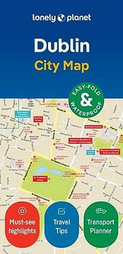 portada Lonely Planet Dublin City map (in English)