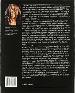 portada Conservacion y Restauracion de Pintura Sobre Lienzo (in Spanish)